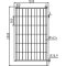 Mobile fence | 'Profi' | Door element | width: 1,20 m, height: 2,00 m